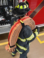 2-1/2" Adjustable Hose Bundle Strap Kit (Red) - FFHS-R24-KIT